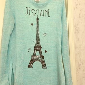 Long sleeve casual sweater